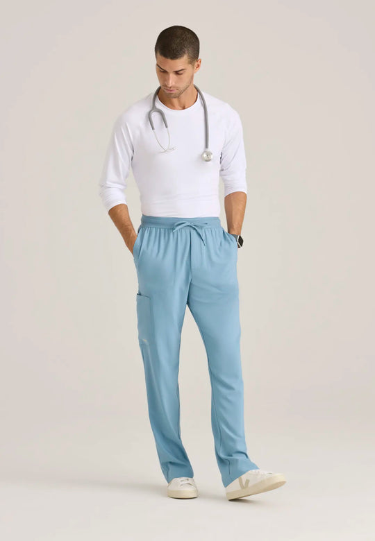 Grey's Anatomy by Barco Scrubs Men's Highland Pant Ocean Mist | scrub-supply.com