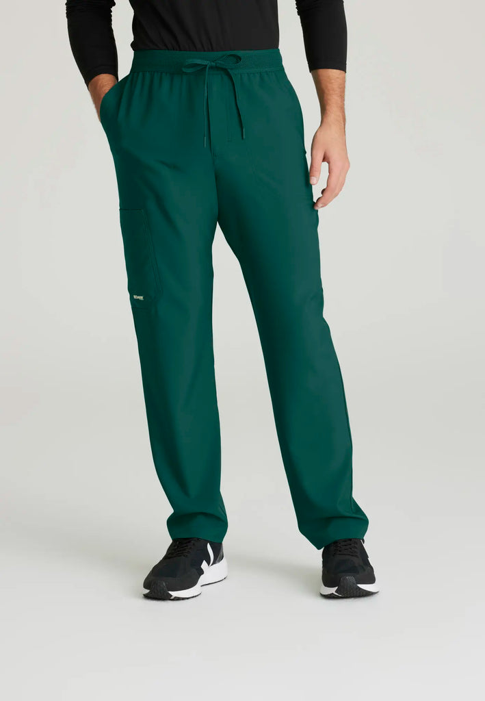 Barco Scrubs Men's Highland Pant Hunter Green | scrub-supply.com