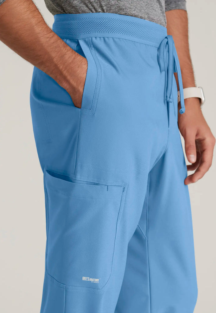 Barco Scrubs Men's Highland Pant Ceil Blue | scrub-supply.com