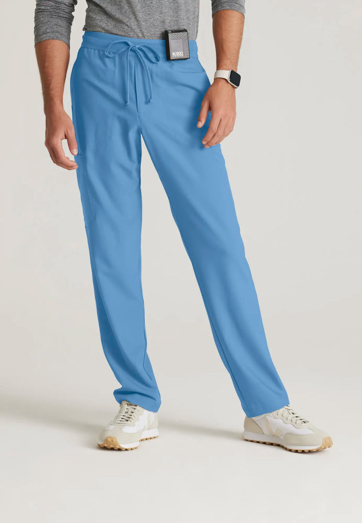 Barco Scrubs Men's Highland Pant Ceil Blue | scrub-supply.com