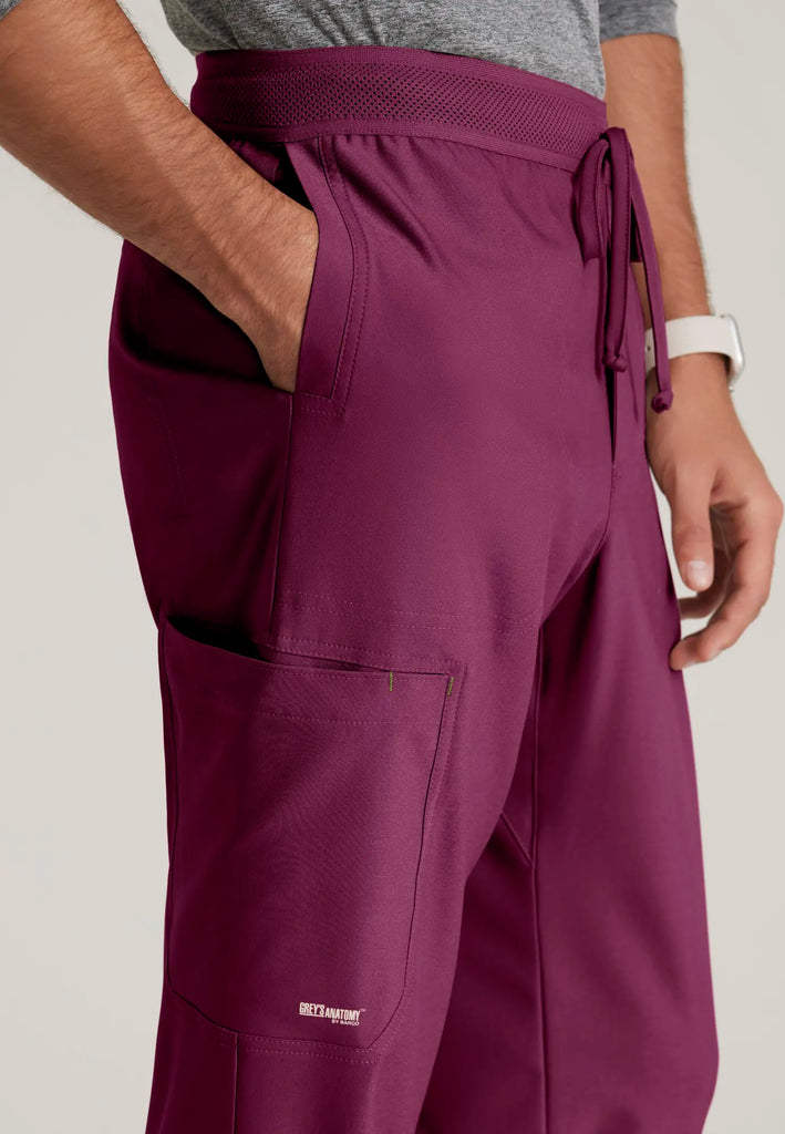 Barco Scrubs Men's Highland Pant Wine | scrub-supply.com