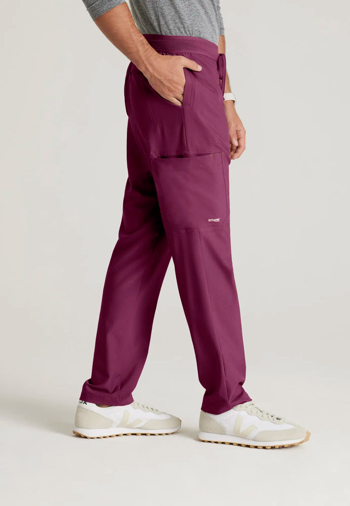 Barco Scrubs Men's Highland Pant Wine | scrub-supply.com