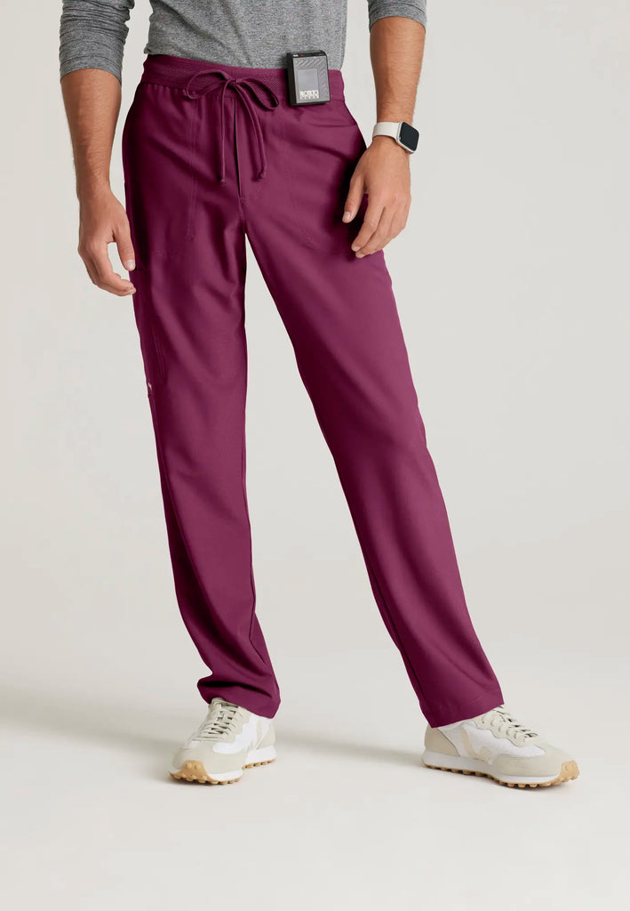 Barco Scrubs Men's Highland Pant Wine | scrub-supply.com