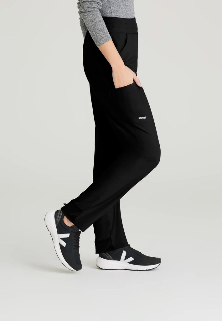 Barco Scrubs Women's Flight Pant Black | scrub-supply.com