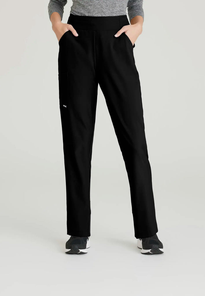 Barco Scrubs Women's Flight Pant Black | scrub-supply.com