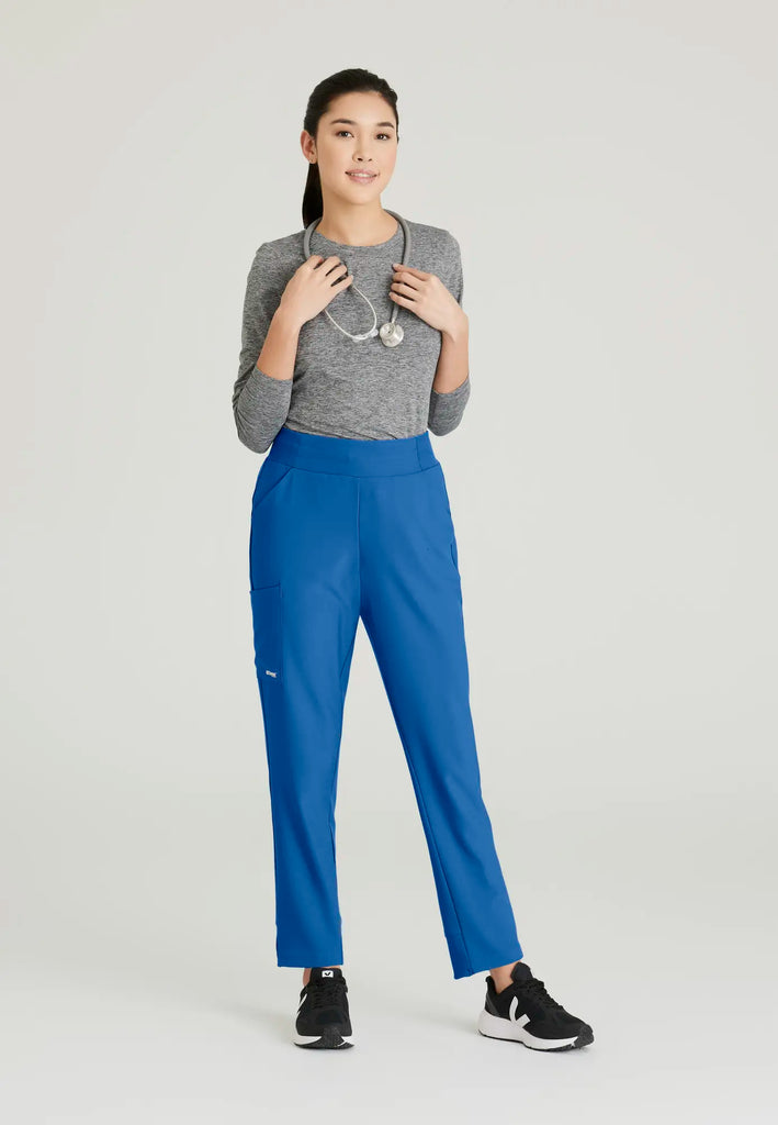 Barco Scrubs Women's Flight Pant New Royal | scrub-supply.com