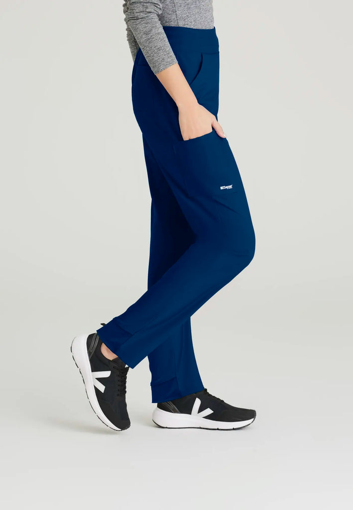 Barco Scrubs Women's Flight Pant Indigo | scrub-supply.com