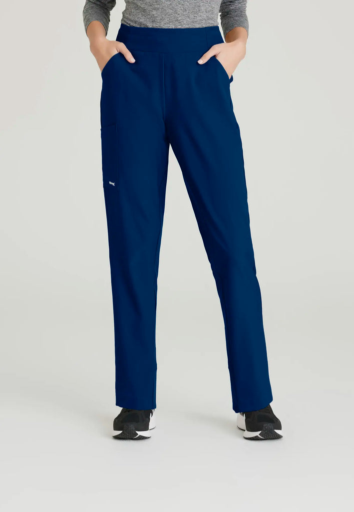 Barco Scrubs Women's Flight Pant Indigo | scrub-supply.com