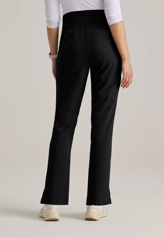 Grey's Anatomy by Barco Scrubs Promise Maternity Pant Black | scrub-supply.com
