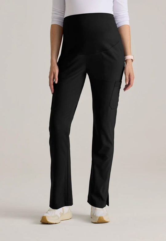 Grey's Anatomy by Barco Scrubs Promise Maternity Pant Black | scrub-supply.com