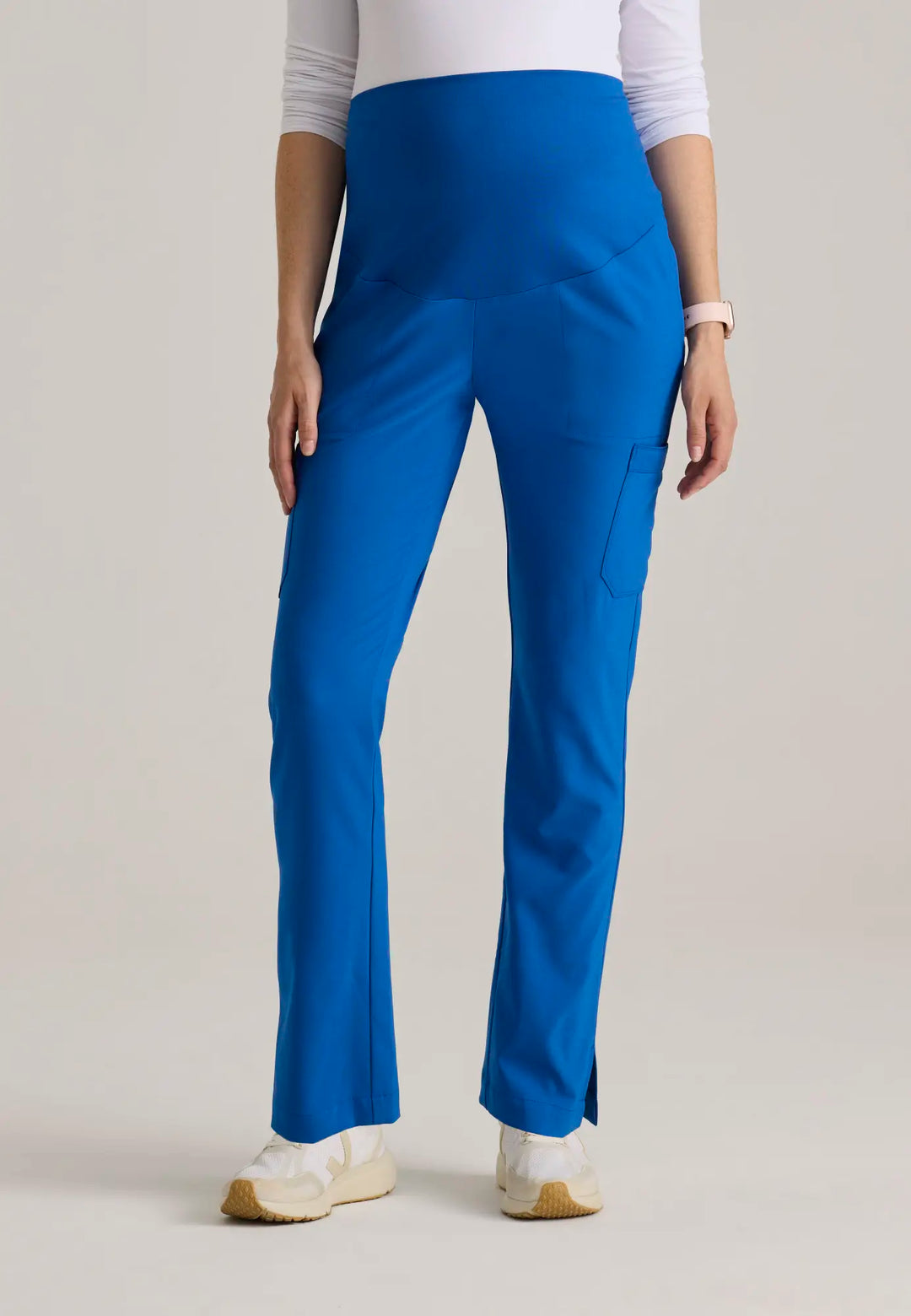 Grey's Anatomy by Barco Scrubs Promise Maternity Pant New Royal | scrub-supply.com
