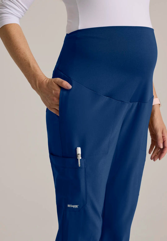 Grey's Anatomy by Barco Scrubs Promise Maternity Pant Indigo | scrub-supply.com