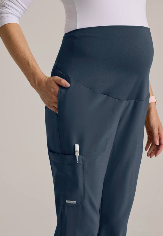 Grey's Anatomy by Barco Scrubs Promise Maternity Pant Steel | scrub-supply.com