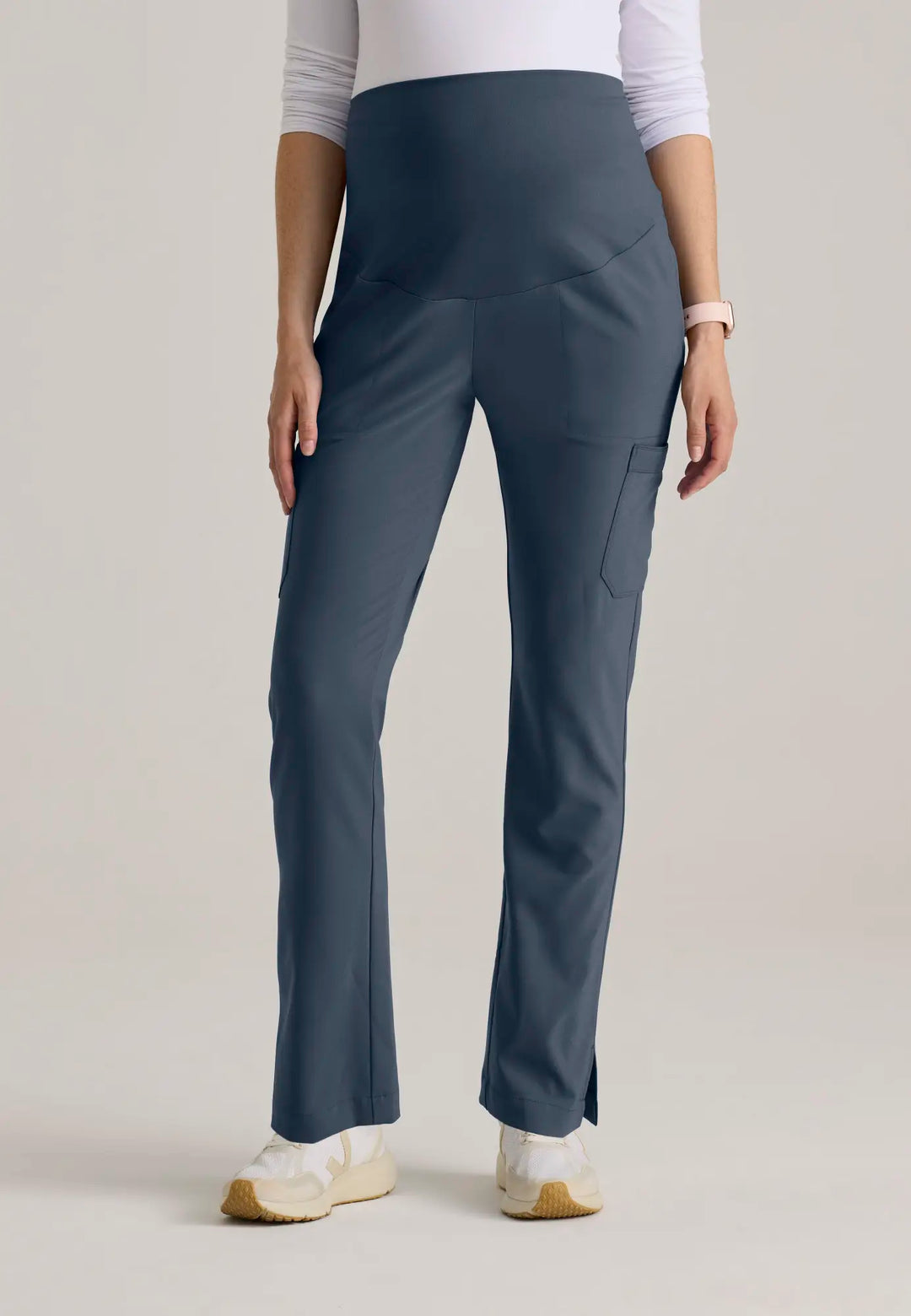 Grey's Anatomy by Barco Scrubs Promise Maternity Pant Steel | scrub-supply.com