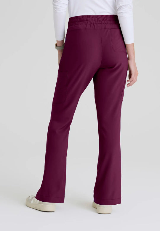 Grey's Anatomy by Barco Scrubs Women's Sky Pant Wine | scrub-supply.com