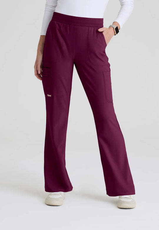 Grey's Anatomy by Barco Scrubs Women's Sky Pant Wine | scrub-supply.com