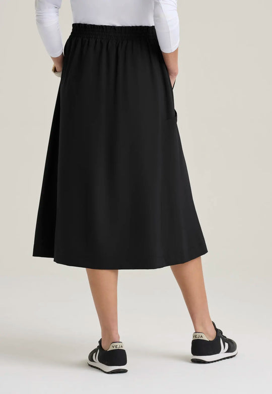 Grey's Anatomy by Barco Scrubs Women's Terran Skirt Black | scrub-supply.com