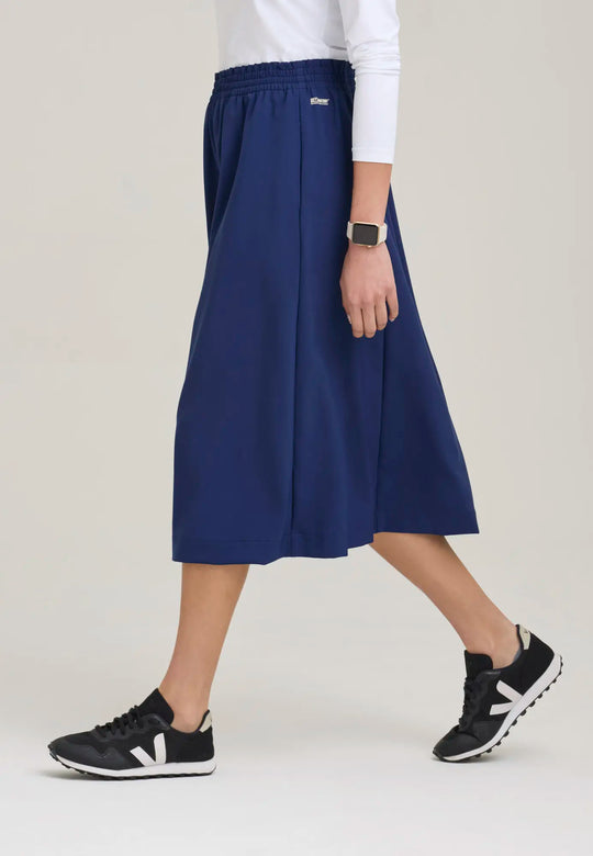 Grey's Anatomy by Barco Scrubs Women's Terran Skirt Indigo | scrub-supply.com