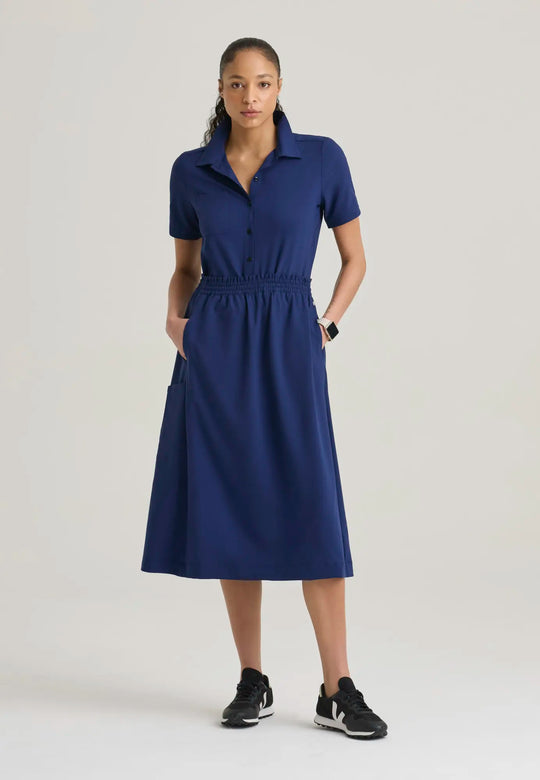 Grey's Anatomy by Barco Scrubs Women's Terran Skirt Indigo | scrub-supply.com