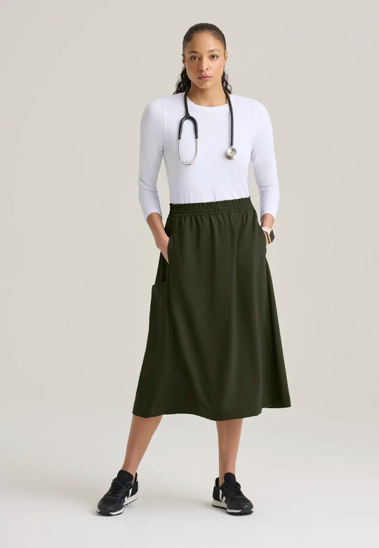 Grey's Anatomy by Barco Scrubs Women's Terran Skirt Fern | scrub-supply.com