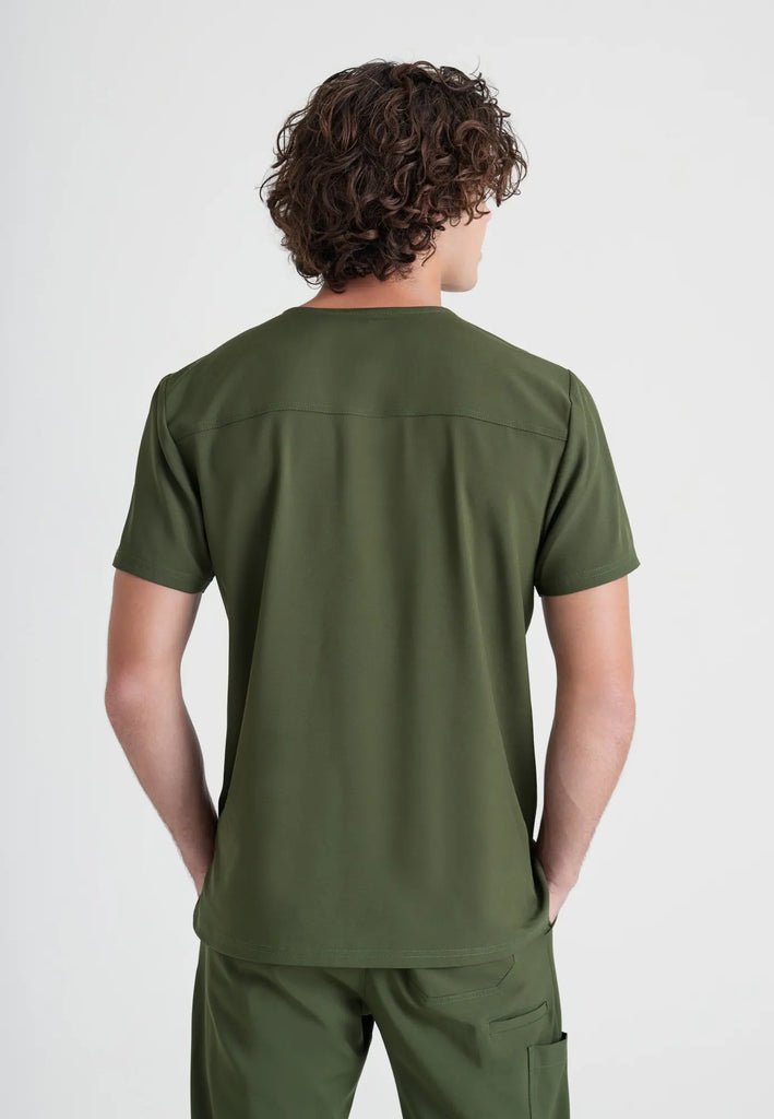 Barco Scrubs Men's Journey Top Fern | scrub-supply.com