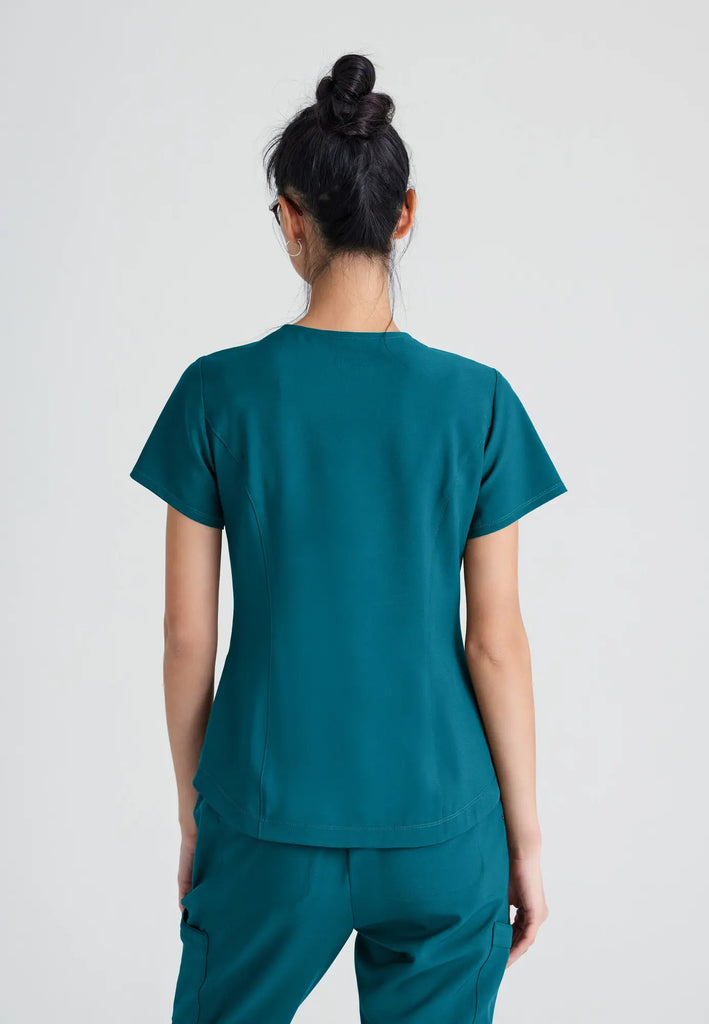 Barco Scrubs Women's Rhythm Top Bahama | scrub-supply.com