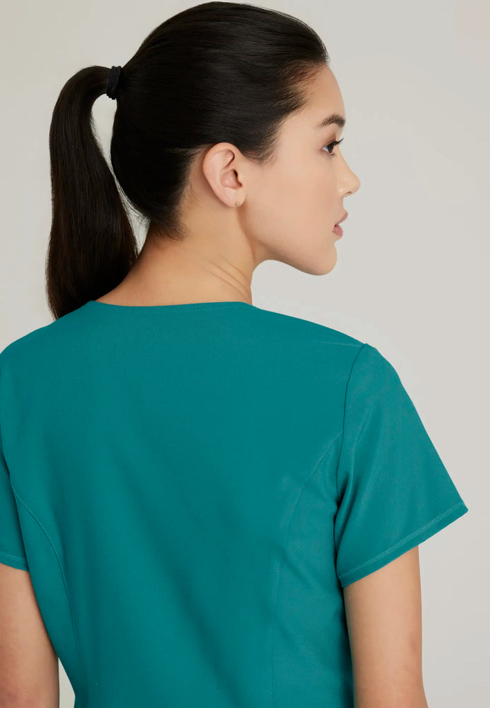 Barco Scrubs Women's Rhythm Top Teal | scrub-supply.com