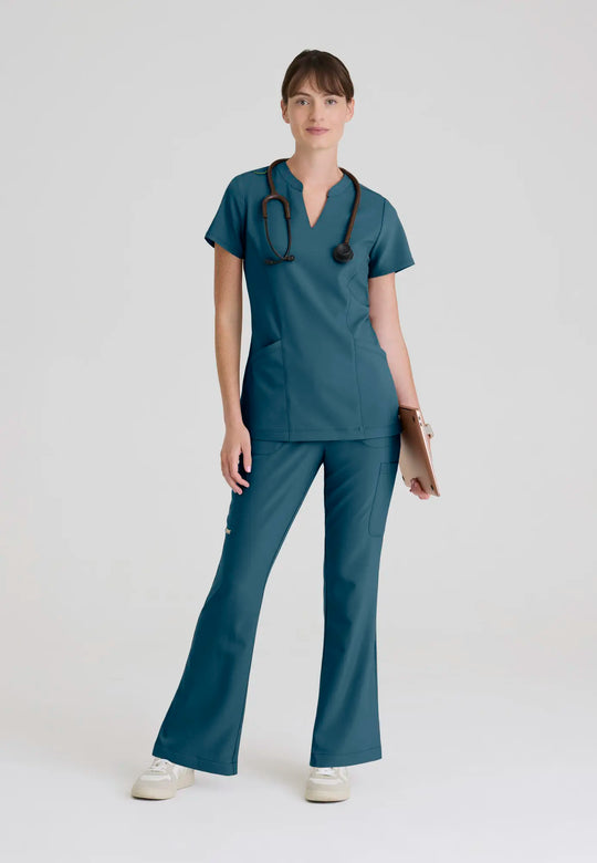 Grey's Anatomy by Barco Scrubs Women's Sky Top Bahama | scrub-supply.com