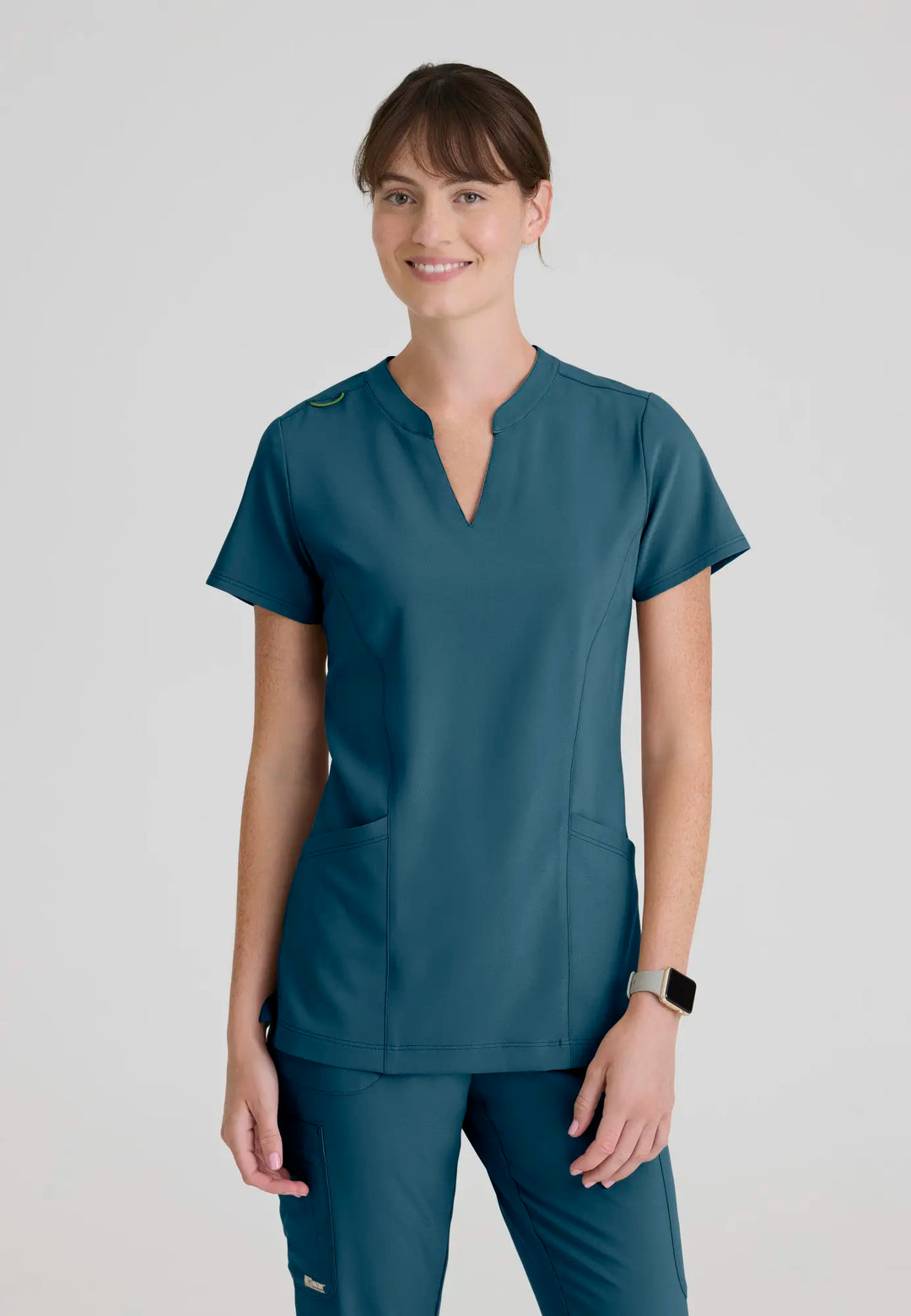 Grey's Anatomy by Barco Scrubs Women's Sky Top Bahama | scrub-supply.com