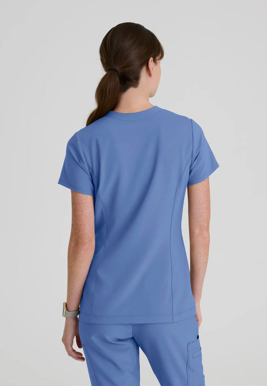 Grey's Anatomy by Barco Scrubs Women's Sky Top Ceil Blue | scrub-supply.com