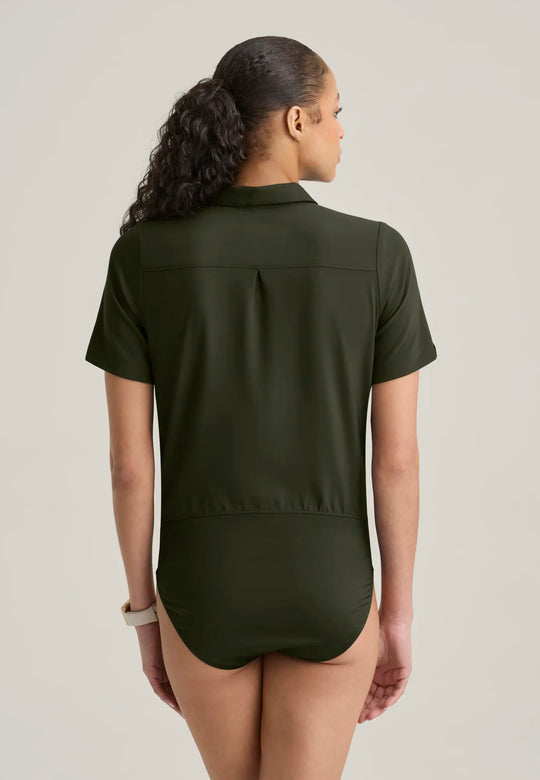 Grey's Anatomy by Barco Scrubs Women's Terran Bodysuit Fern | scrub-supply.com