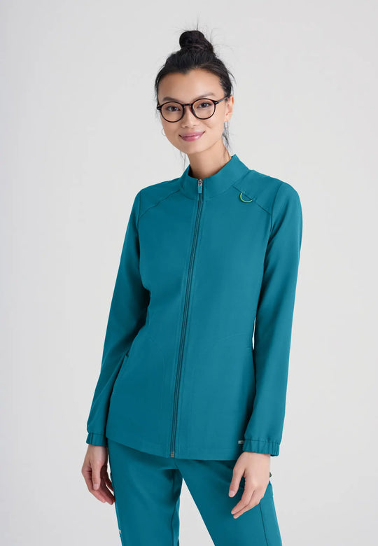 Barco Scrubs Women's Virtue Warm-Up Bahama | scrub-supply.com