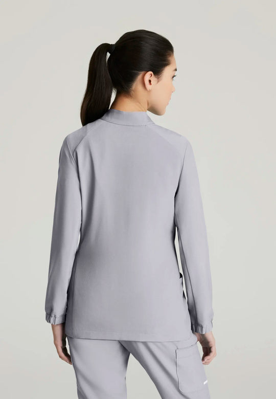 Grey's Anatomy by Barco Scrubs Women's Virtue Warm-Up Moonstruck | scrub-supply.com