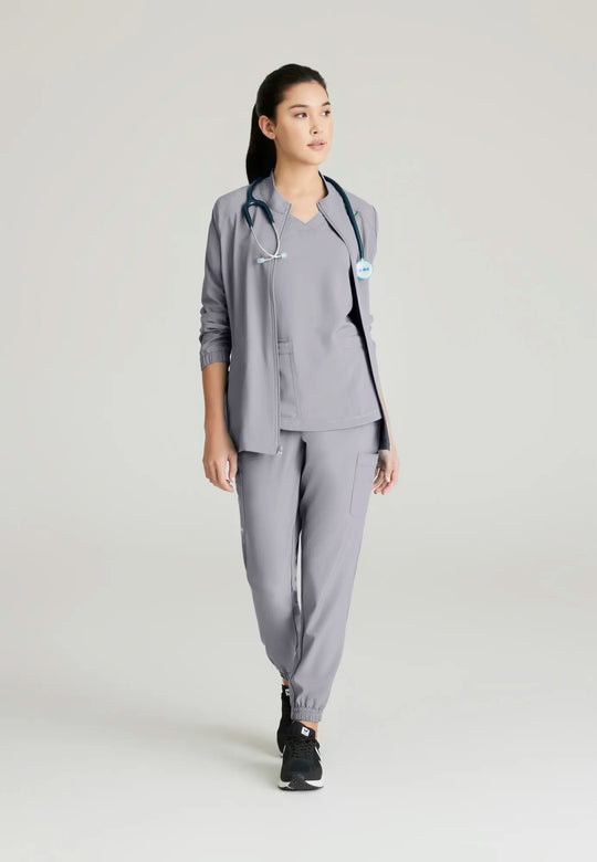 Grey's Anatomy by Barco Scrubs Women's Virtue Warm-Up Moonstruck | scrub-supply.com