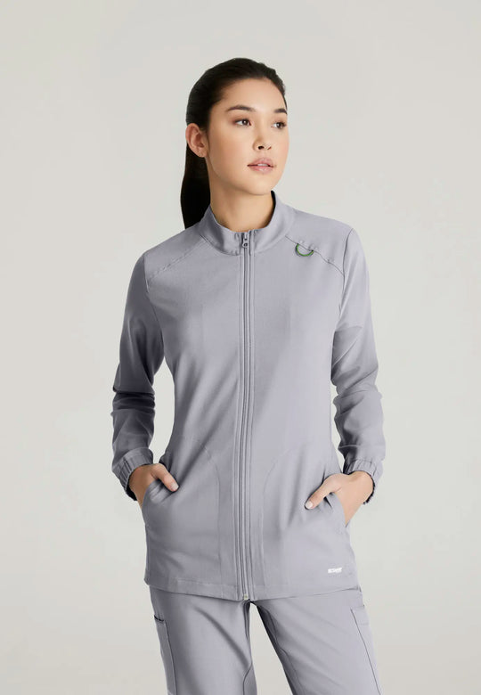 Grey's Anatomy by Barco Scrubs Women's Virtue Warm-Up Moonstruck | scrub-supply.com