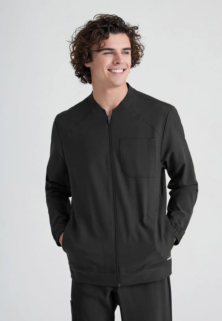 Barco Scrubs Men's Cycle Warm-Up Black | scrub-supply.com