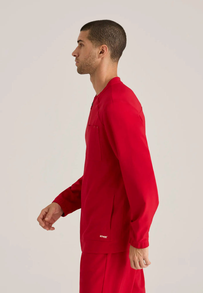 Barco Scrubs Men's Cycle Warm-Up True Red | scrub-supply.com