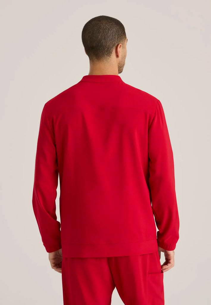 Barco Scrubs Men's Cycle Warm-Up True Red | scrub-supply.com