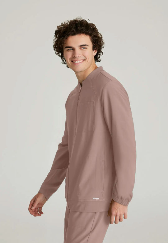 Grey's Anatomy by Barco Scrubs Men's Cycle Warm-Up Driftwood | scrub-supply.com