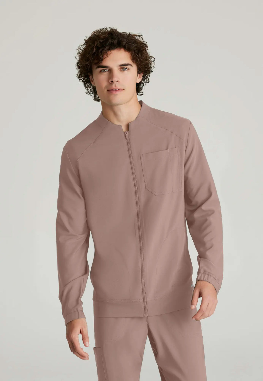 Grey's Anatomy by Barco Scrubs Men's Cycle Warm-Up Driftwood | scrub-supply.com
