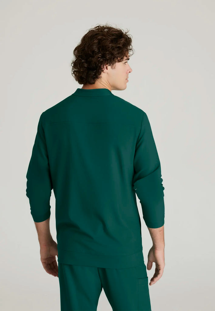 Barco Scrubs Men's Cycle Warm-Up Hunter Green | scrub-supply.com