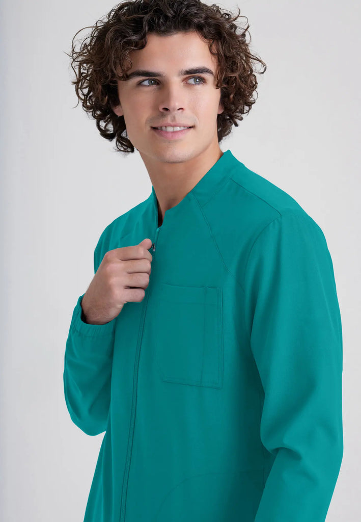 Barco Scrubs Men's Cycle Warm-Up Teal | scrub-supply.com