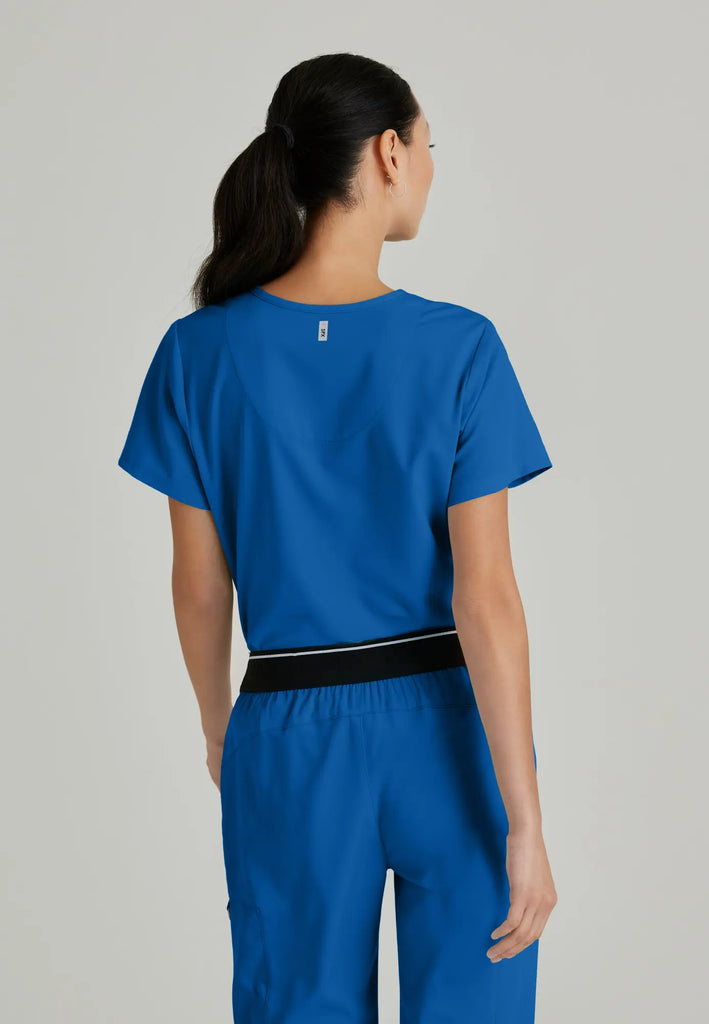 Barco Scrubs Women's Bree Top New Royal | scrub-supply.com