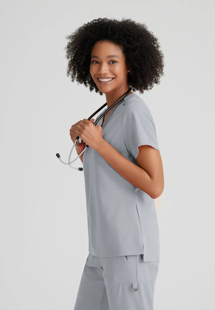 Barco Scrubs Women's Bree Top Moonstruck | scrub-supply.com