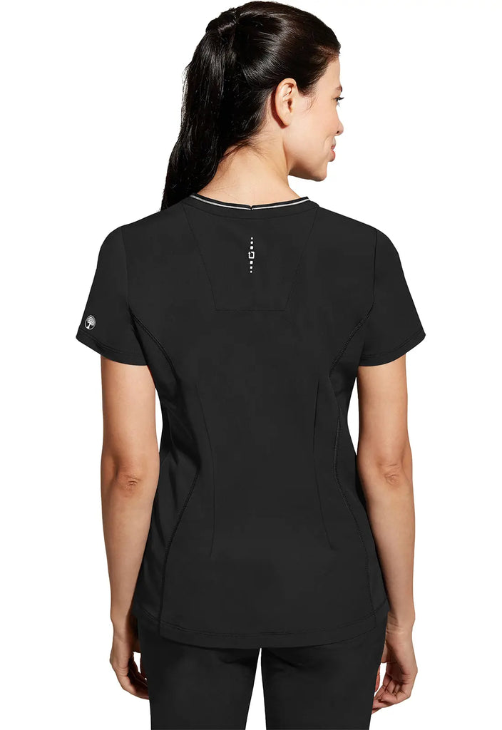Healing Hands Scrubs Women's Sonia Top Black | scrub-supply.com