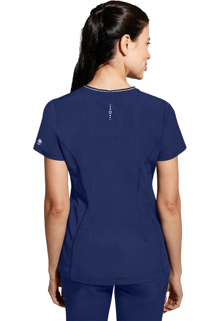 Healing Hands Scrubs Women's Sonia Top Navy | scrub-supply.com