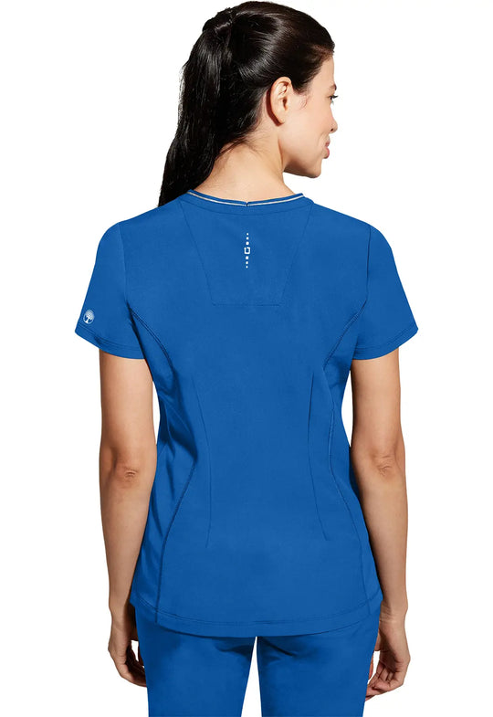 Healing Hands Scrubs Women's Sonia Top Royal Blue | scrub-supply.com