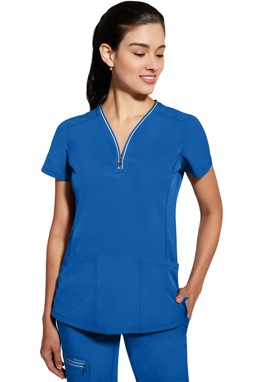 Healing Hands Scrubs Women's Sonia Top Royal Blue | scrub-supply.com