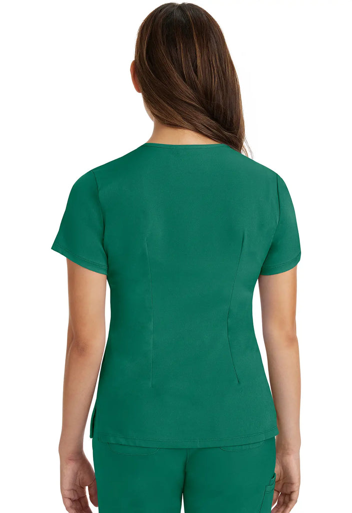 Healing Hands Scrubs Women's Monica Top Hunter | scrub-supply.com