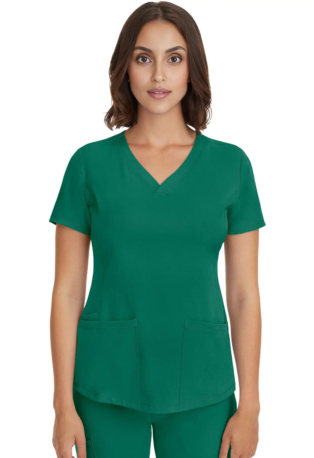 Healing Hands Scrubs Women's Monica Top Hunter | scrub-supply.com